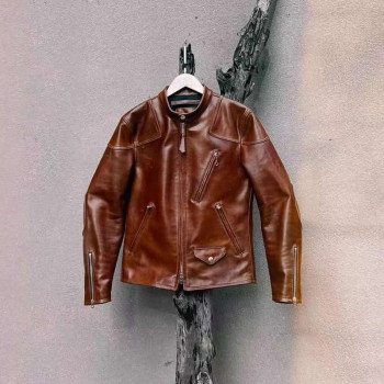 Мужская куртка из натуральной кожи