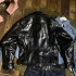 Мотоциклетная кожаная куртка из воловьей кожи