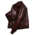 Винно-красная классическая мужская летная куртка A1